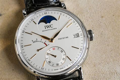 iwc portofino moon phase|iwc portofino hand wound.